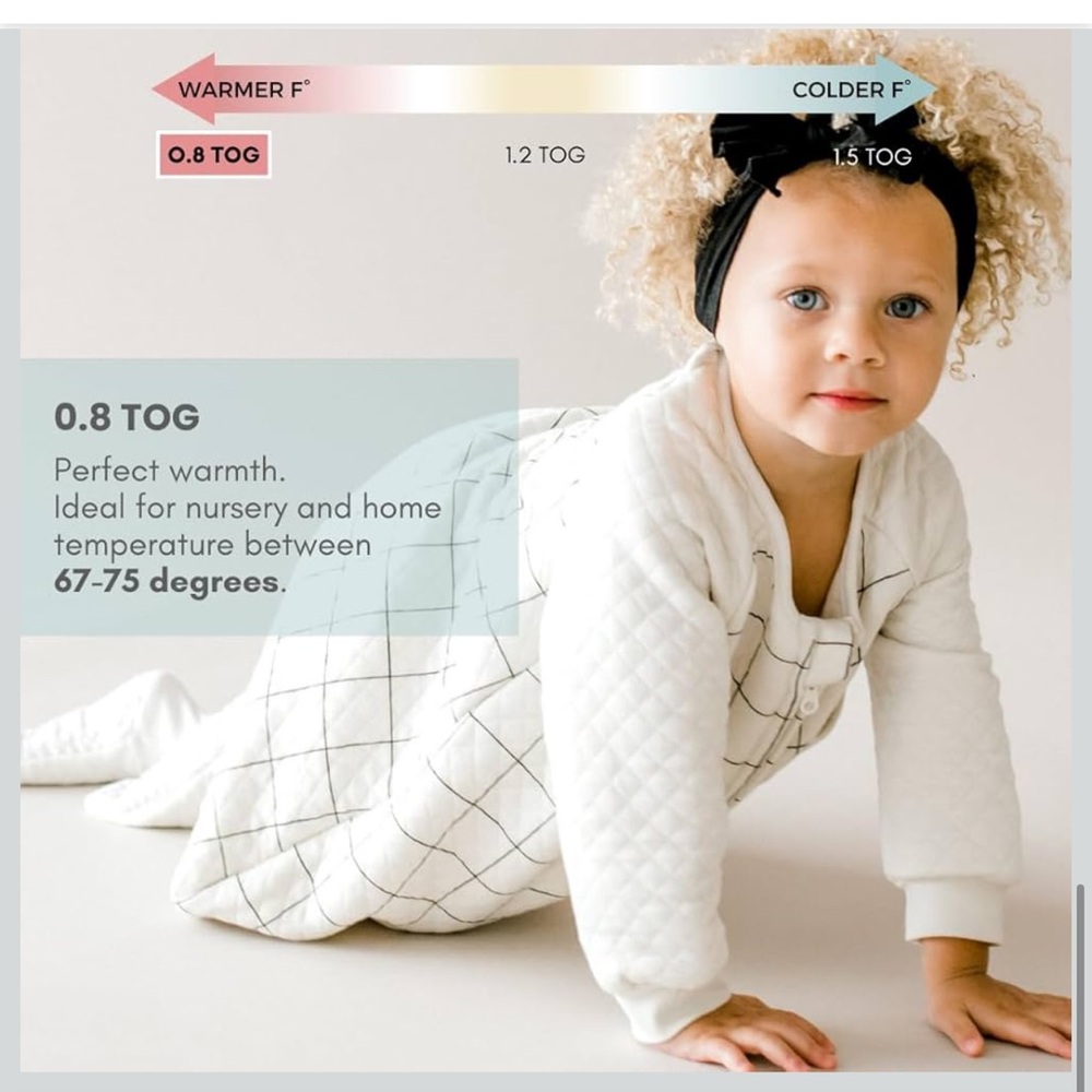 NWT Tealbee Dreamsie: Toddler Sleep Sack with Long Sleeves and Footies 2-3 T
